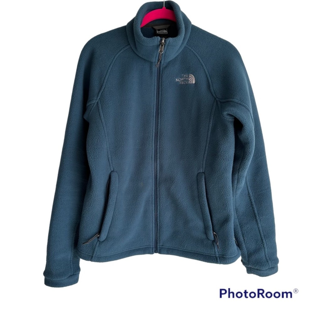 THE‎ NORTH FACE Teal 100 Glacier Full Zip Ladies Micro Fleece Jacket, S